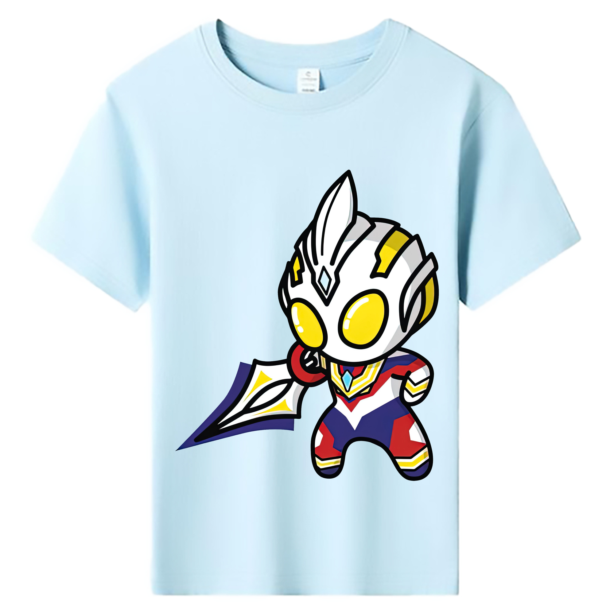（画像用） ウルトラマン Ultraman 綿100％キッズTシャツ（フロントプリント）